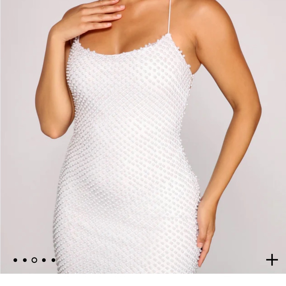 Windsor pearl mini dress